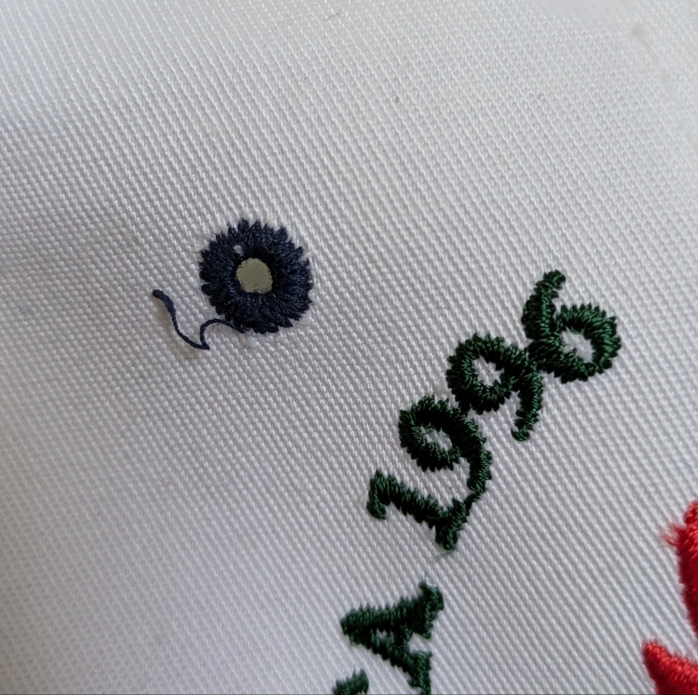 Vintage Starter 1996 Atlanta Olympics Embroidered White Blue Snapback Hat Cap - Picture 15 of 15